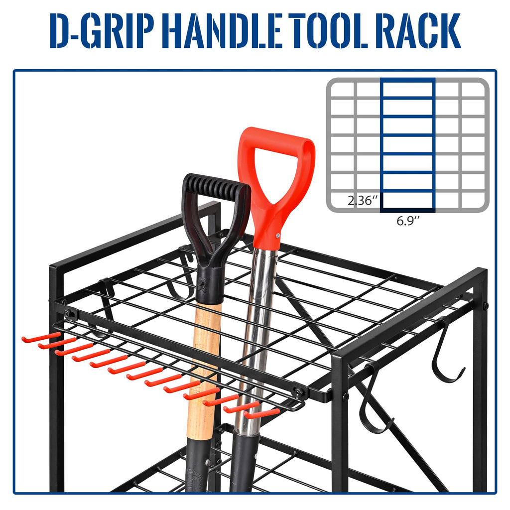 Rolling Garden Tool Organizer A185389