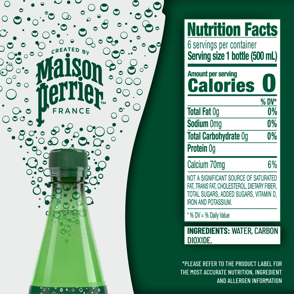 Sparkling Water 16.9 Oz 6 Pack X4251