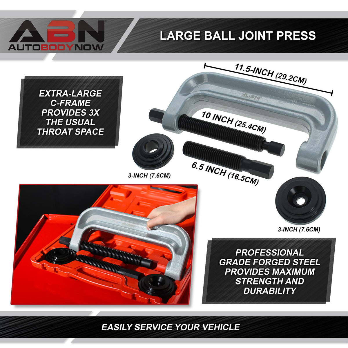 Extra Large Ball Joint Press Kit M9536