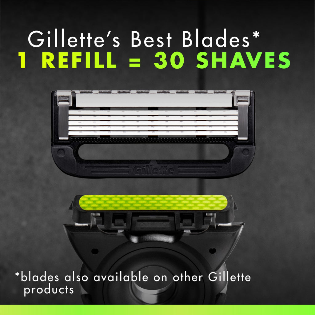 Razor with 1 Handle and 4 Blade Refills A403
