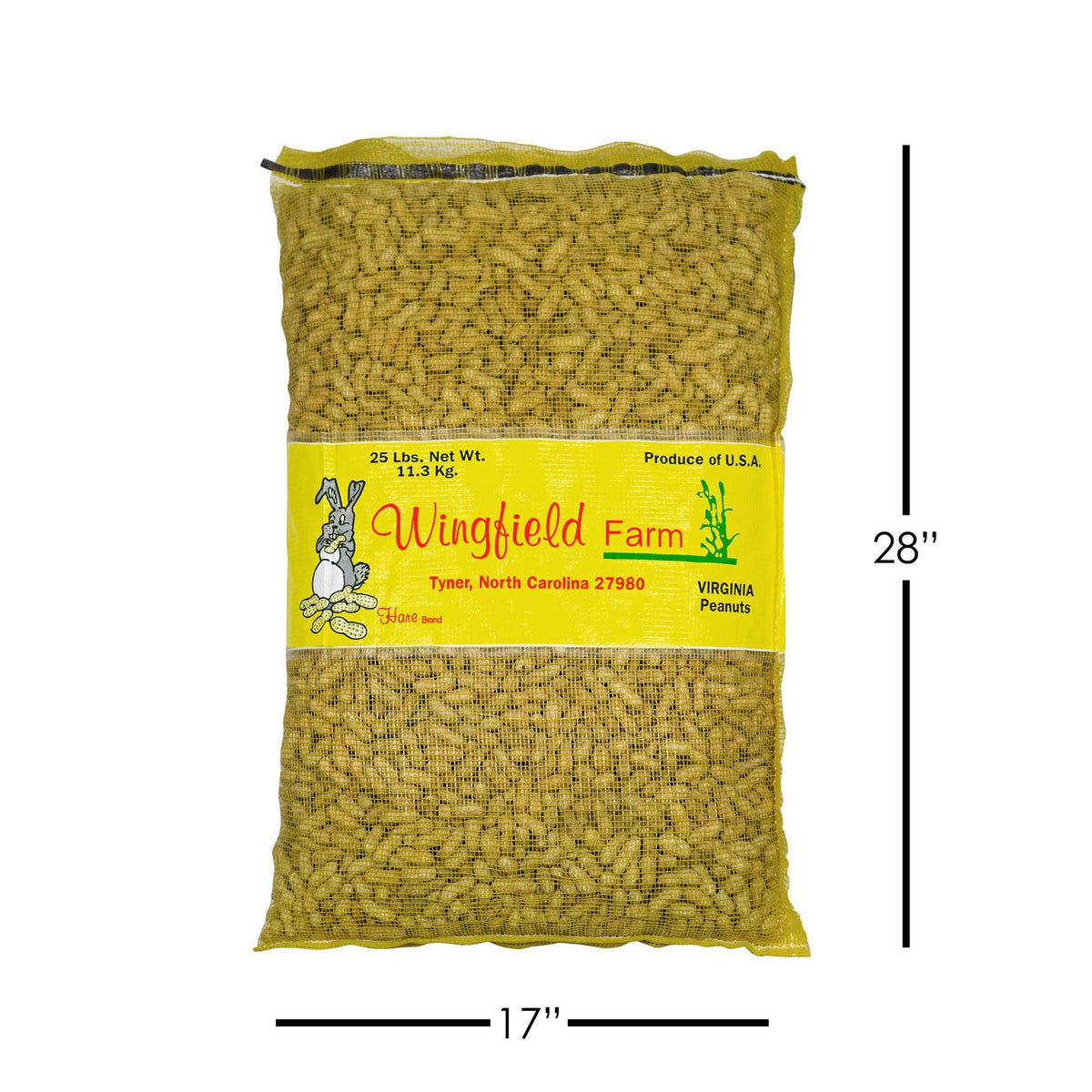 25 lb Animal Peanuts U51497