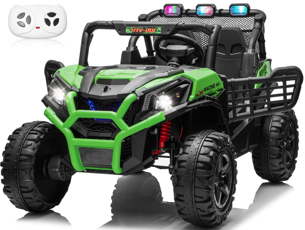 Green 2-Seater Ride On Car Truck B136