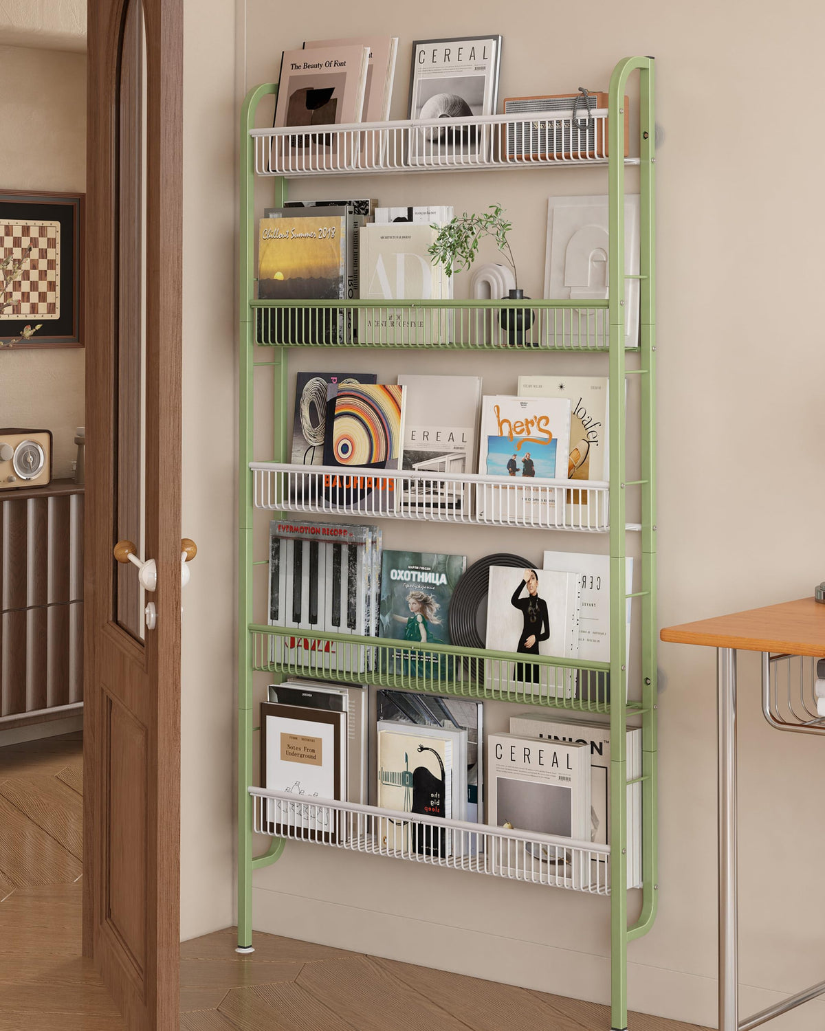 Narrow 5-Tier Bathroom Storage Rack K777487