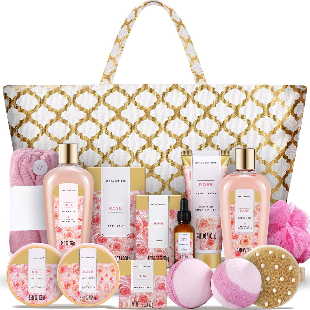 15 Pc Rose Spa Gift Set N294896