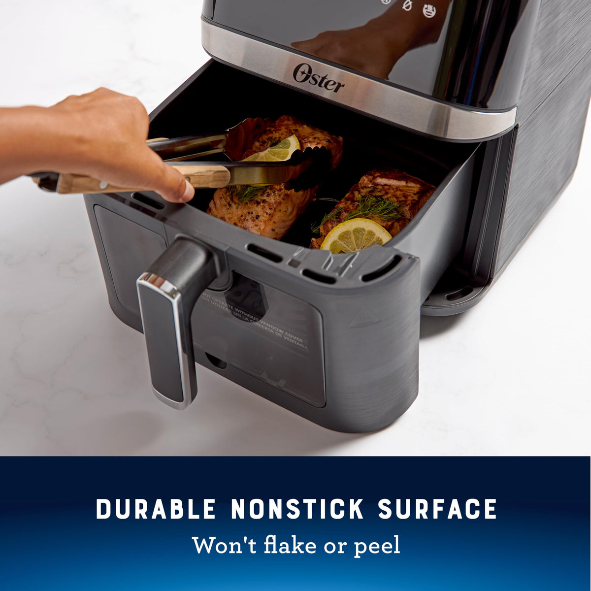 6 Quart Digital Air Fryer with Window D440481
