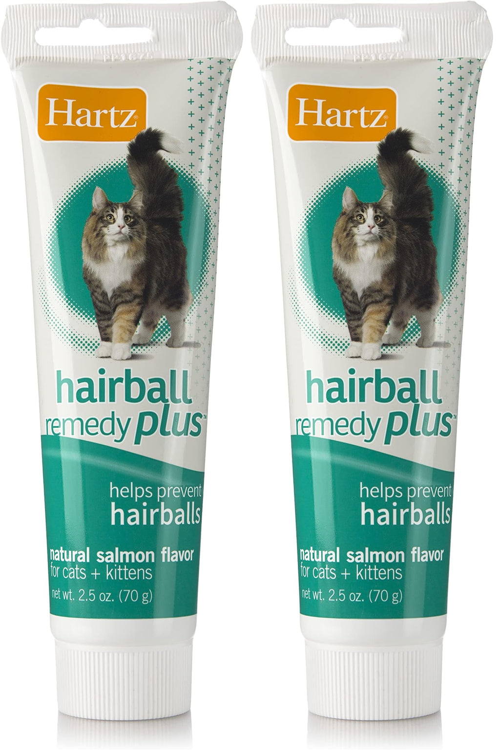 Salmon Flavored Hairball Remedy Paste for Cats and Kittens, 2.5 Ounce (Pack of 2) X6369