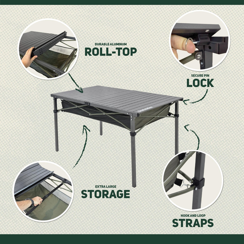 Portable Aluminum Camping Table G4341