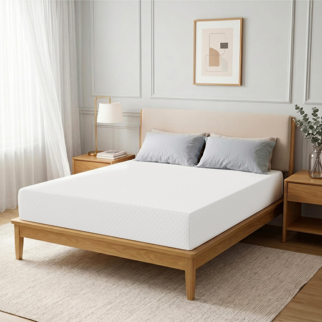 Twin Memory Foam Mattress 5 Inch Green Tea Infused G718046