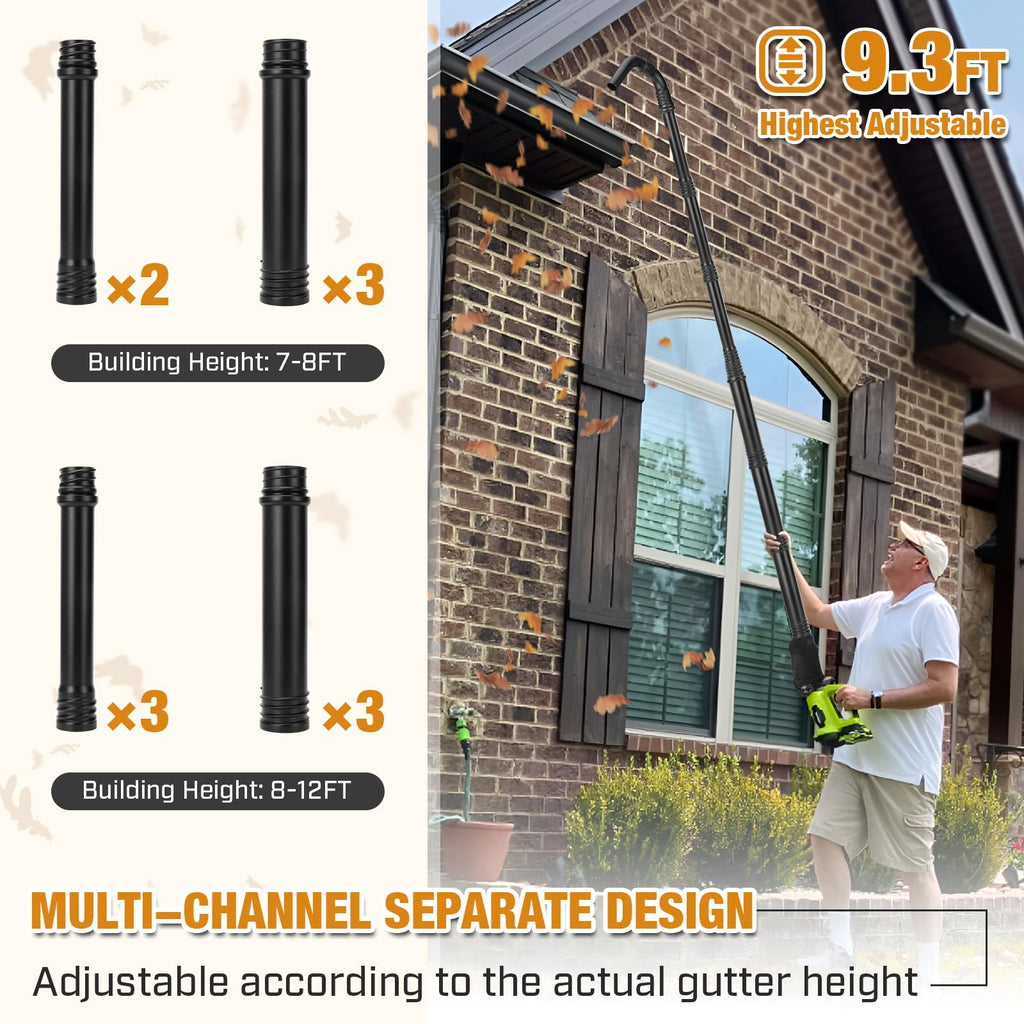 Leaf Blower Attachment with Reflector W387646