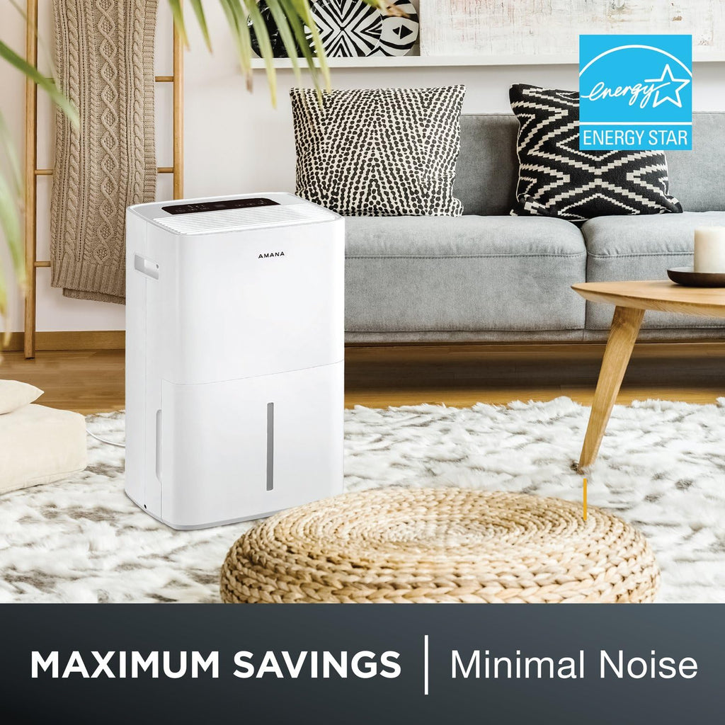 50-Pint Dehumidifier with 3 Speeds and Timer T944115