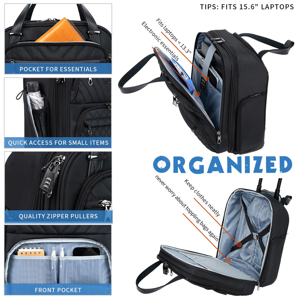 16-inch Underseater Lightweight Suitcase K197