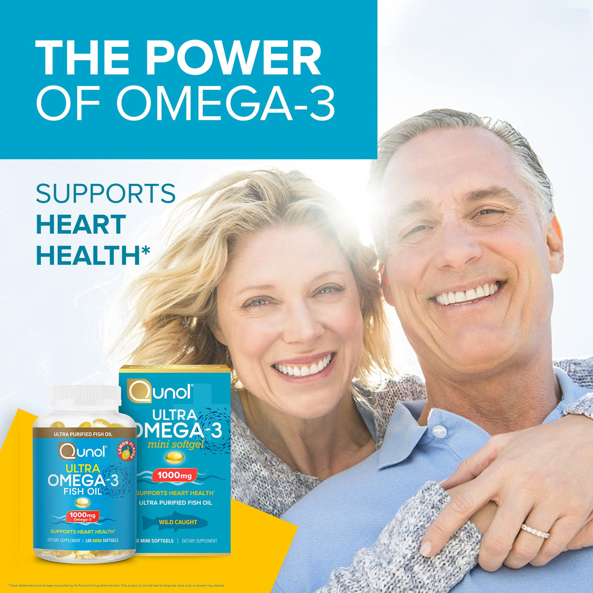 Omega-3 Fish Oil Mini Softgels 1000mg EPA DHA 180ct J4860