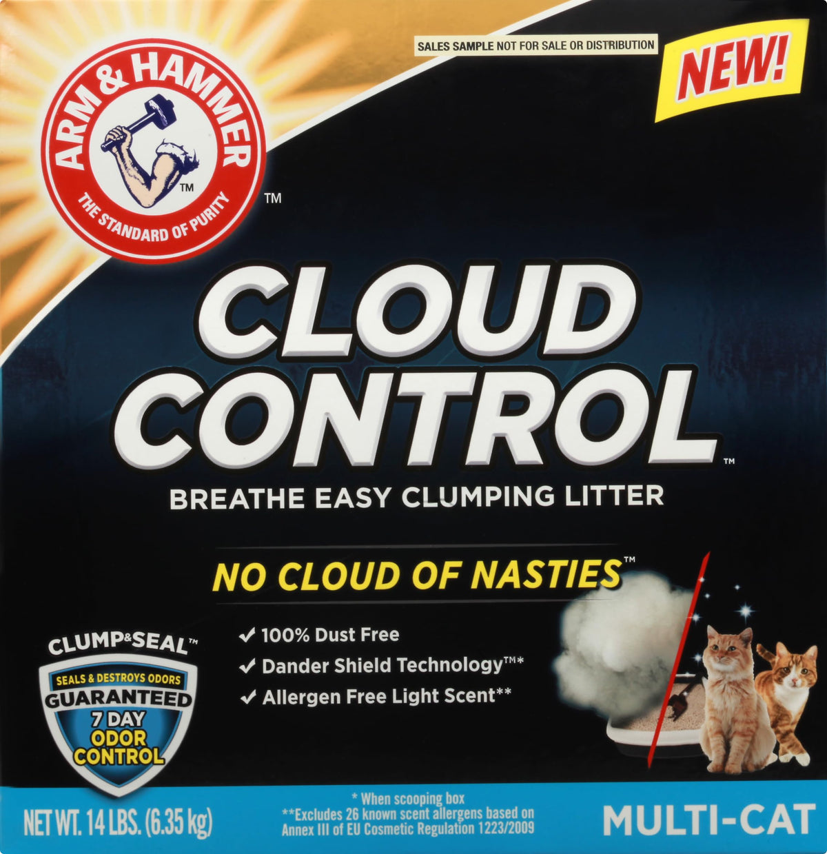 14 Lbs Multi-Cat Cat Litter U355