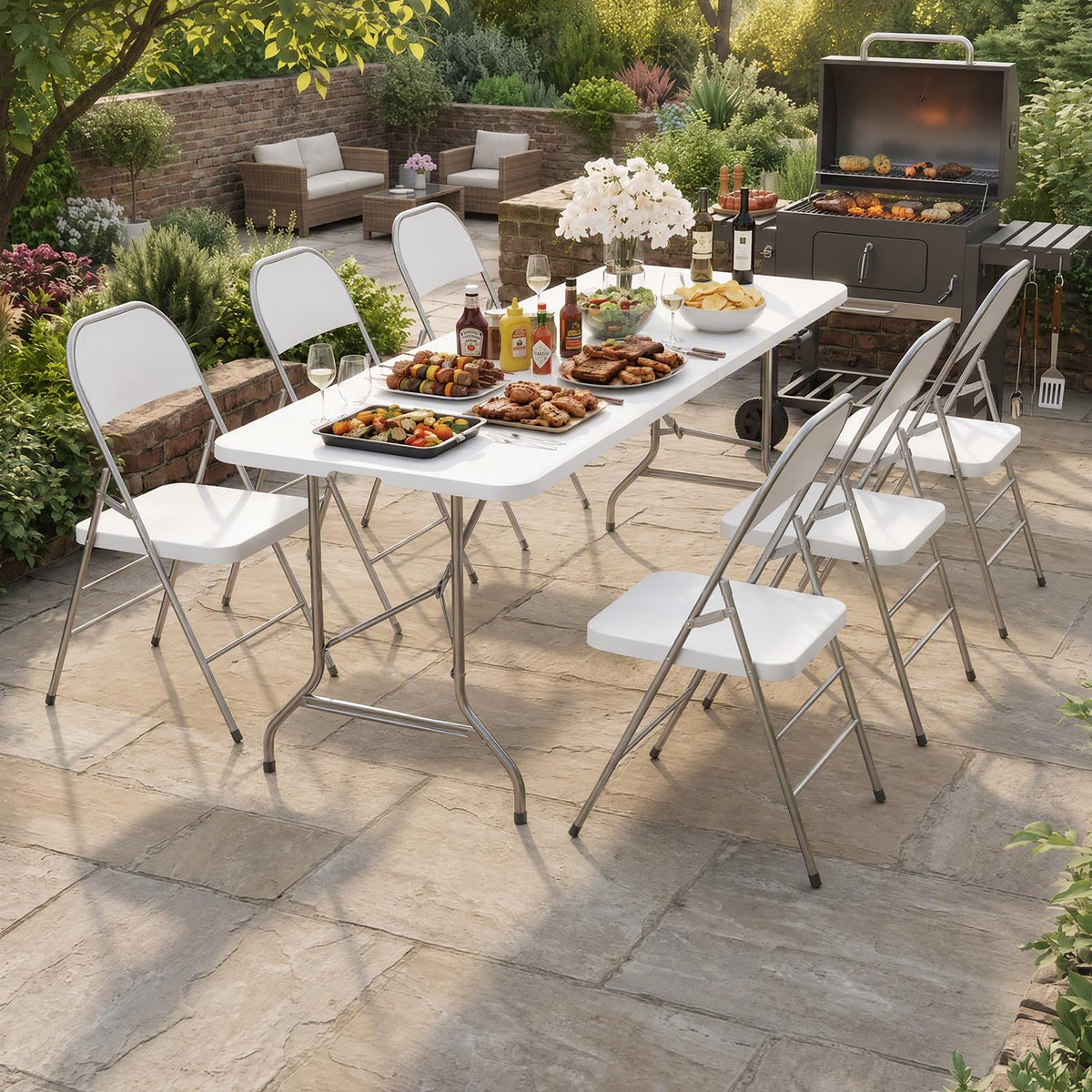 6 FT Folding Picnic Table P84699