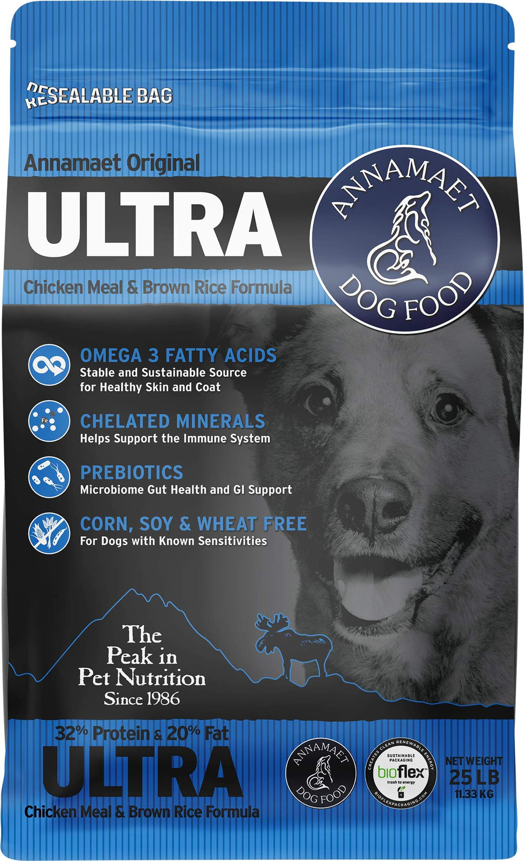Chicken & Brown Rice Dry Dog Food 25-lb Bag V191