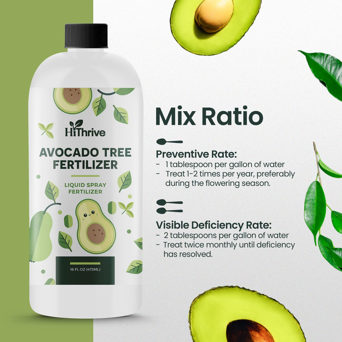 Avocado Fruit Tree Fertilizer 16oz W4491