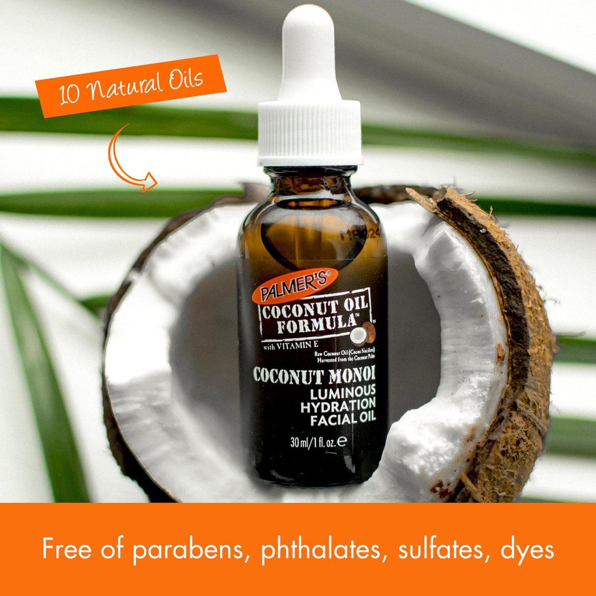 Hydrating Facial Oil with Coconut 1 Fl Oz L94641