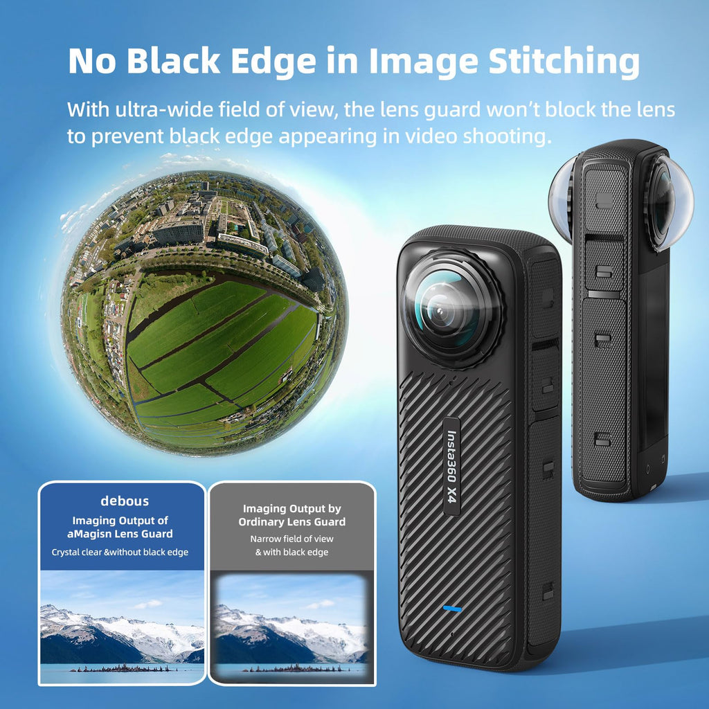 Aluminum Frame Cage Case Bag Glass Lens Guard Set Screen Protector J61750