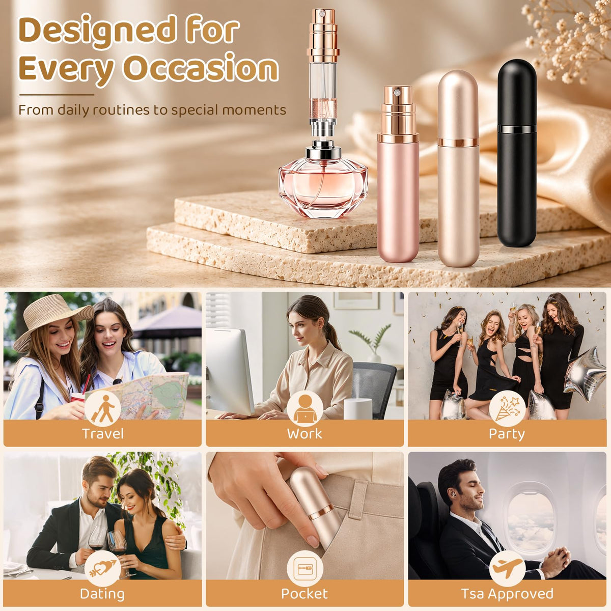 Refillable Perfume Atomizer 5ml W511200
