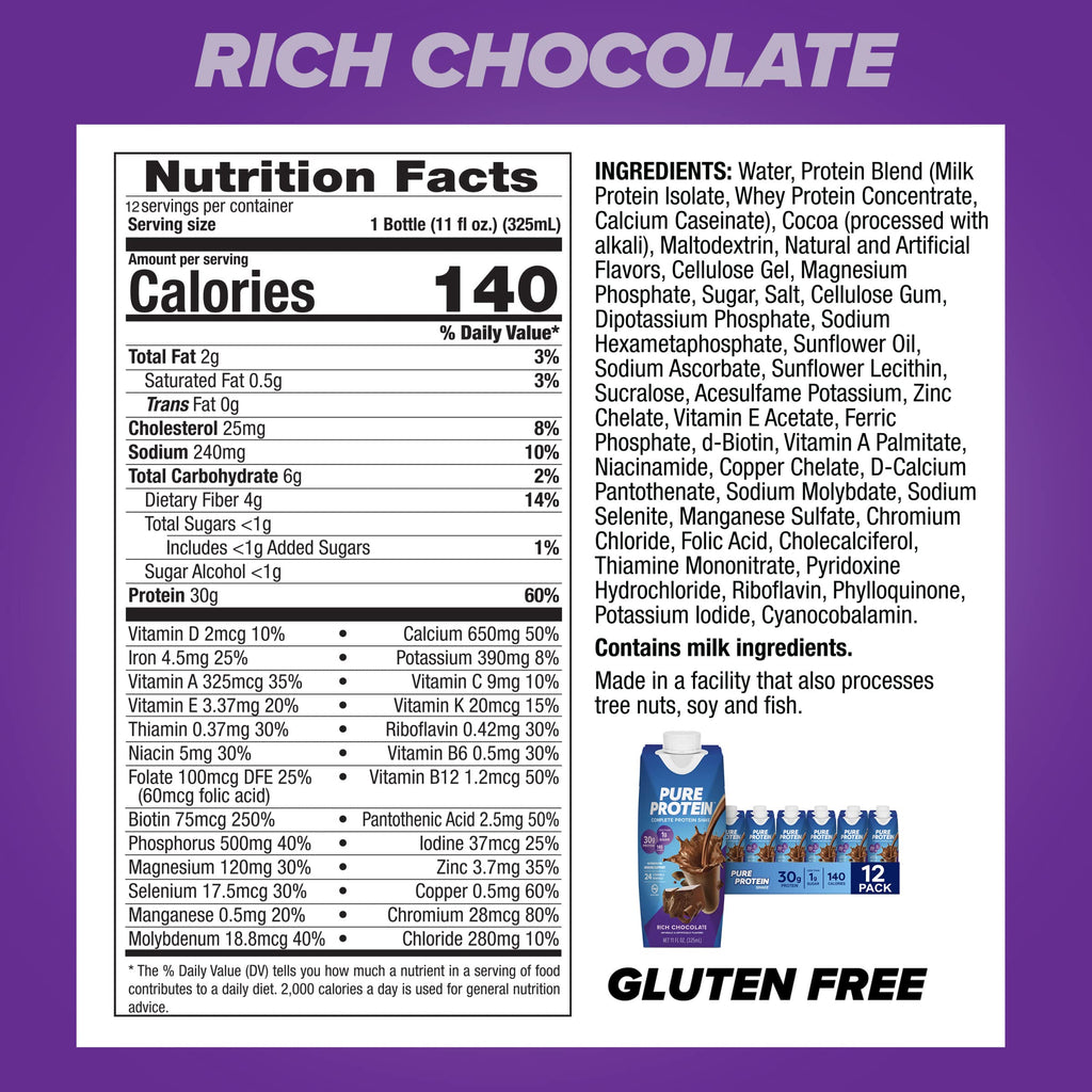 Chocolate Protein Shake & Bars, 12 Count R544781
