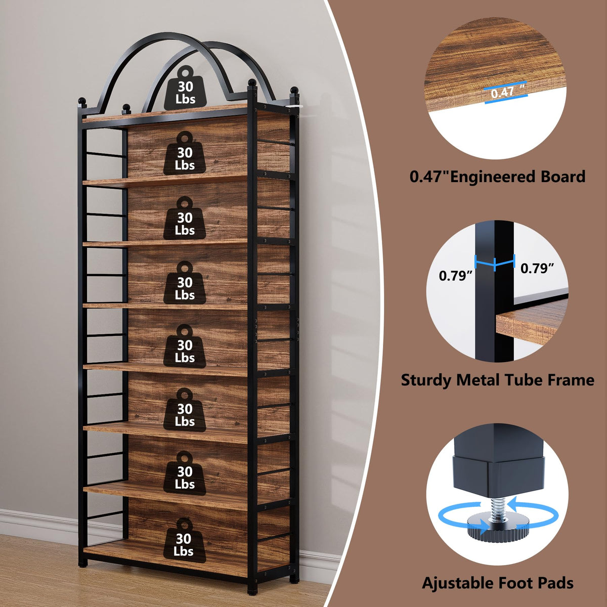 8-Tier CD Storage Rack Y853