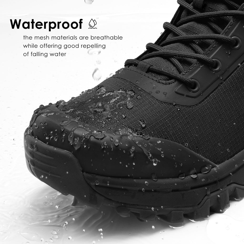 Lightweight Waterproof Side Zipper Work Boots L176