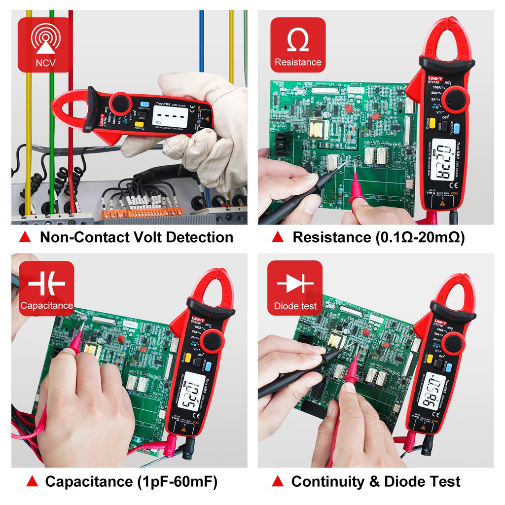Mini Digital Clamp Meter & Phillips Screwdriver D7725