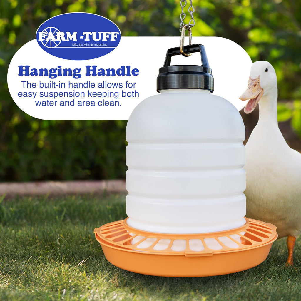 5 Gallon BPA-Free Plastic Poultry Waterer M4846