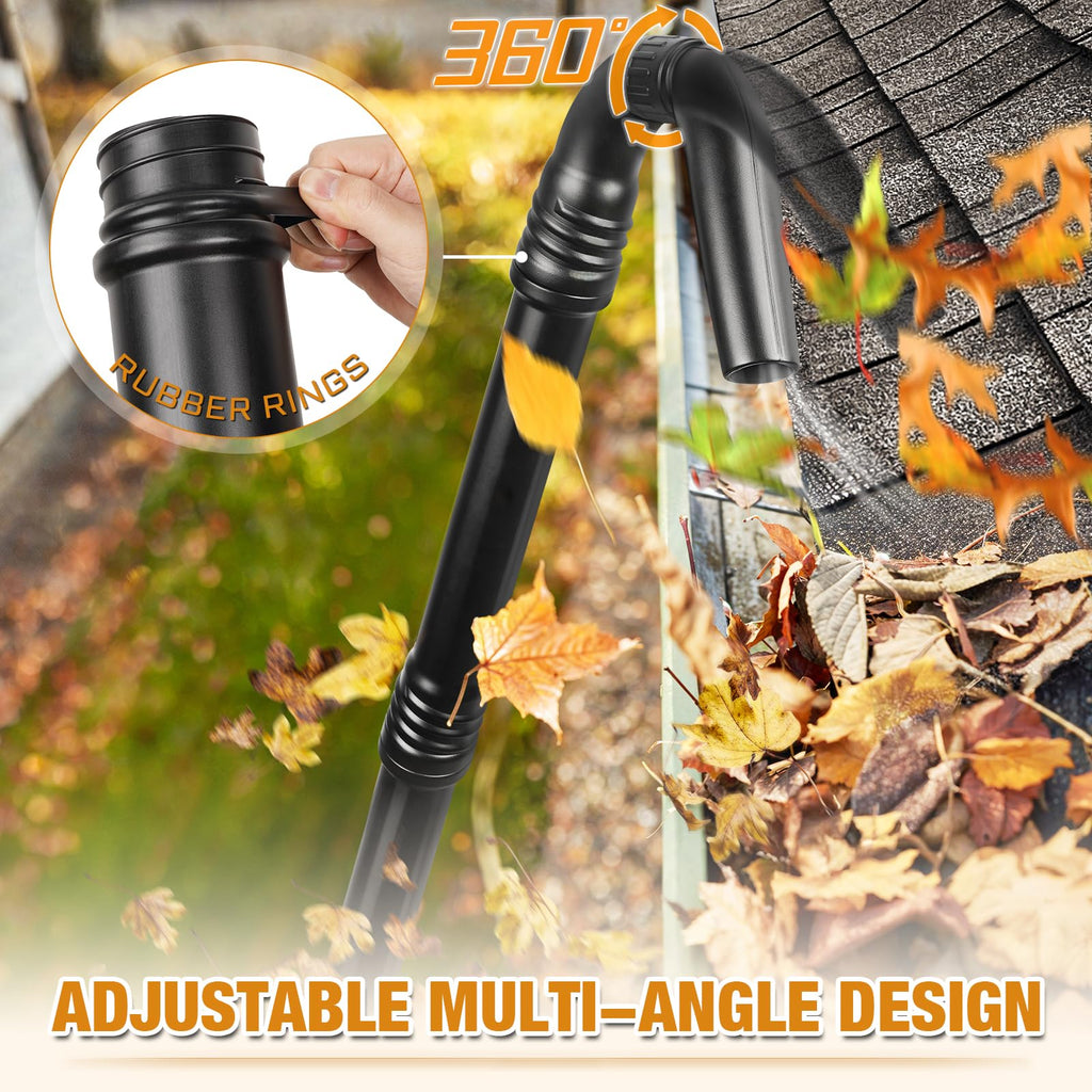 Leaf Blower Attachment with Reflector W387646