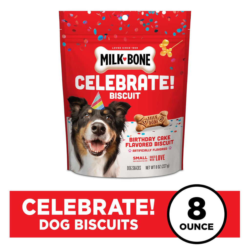 Birthday Cake Dog Treats 8 Oz N5709