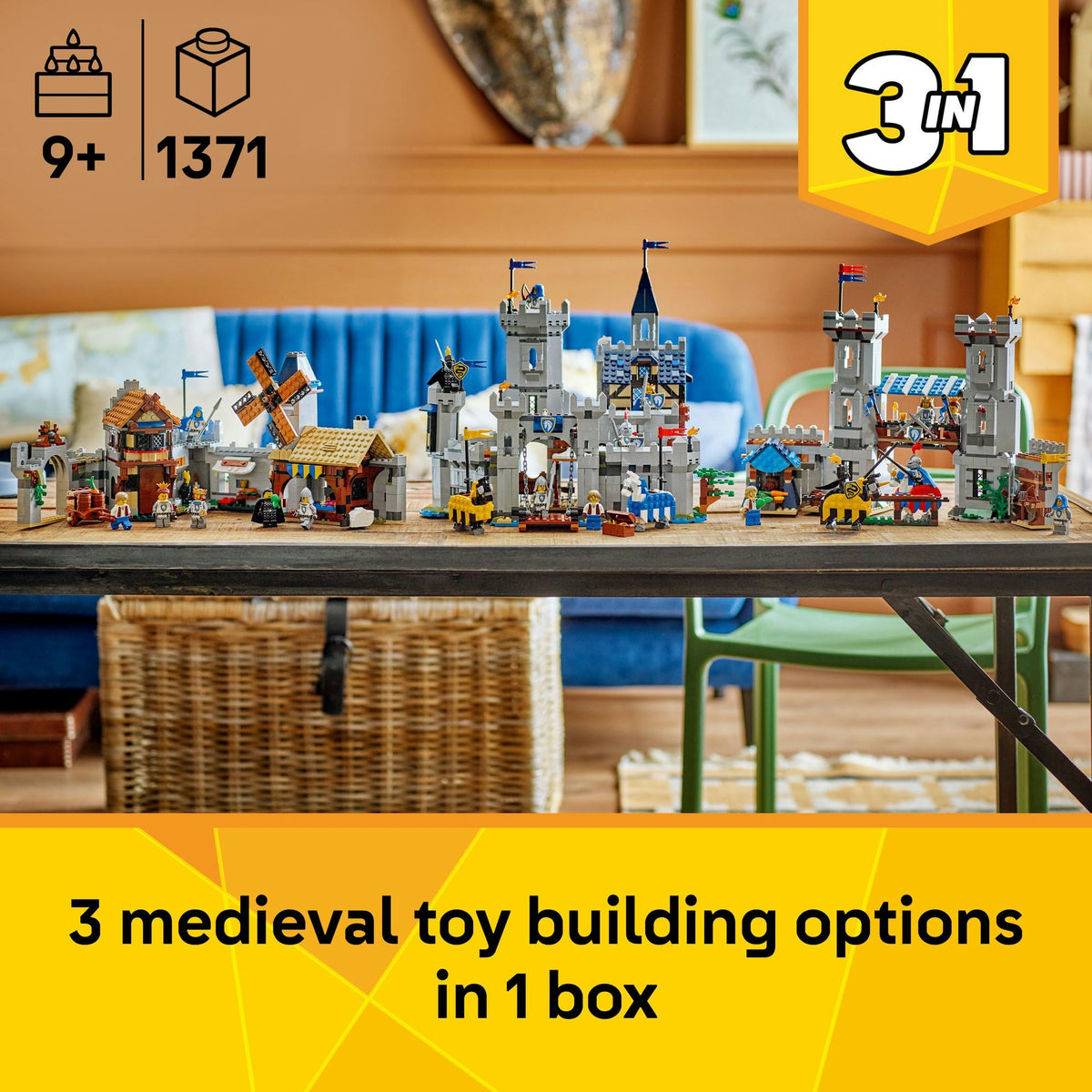 Medieval Knight Castle Toy Blocks M892