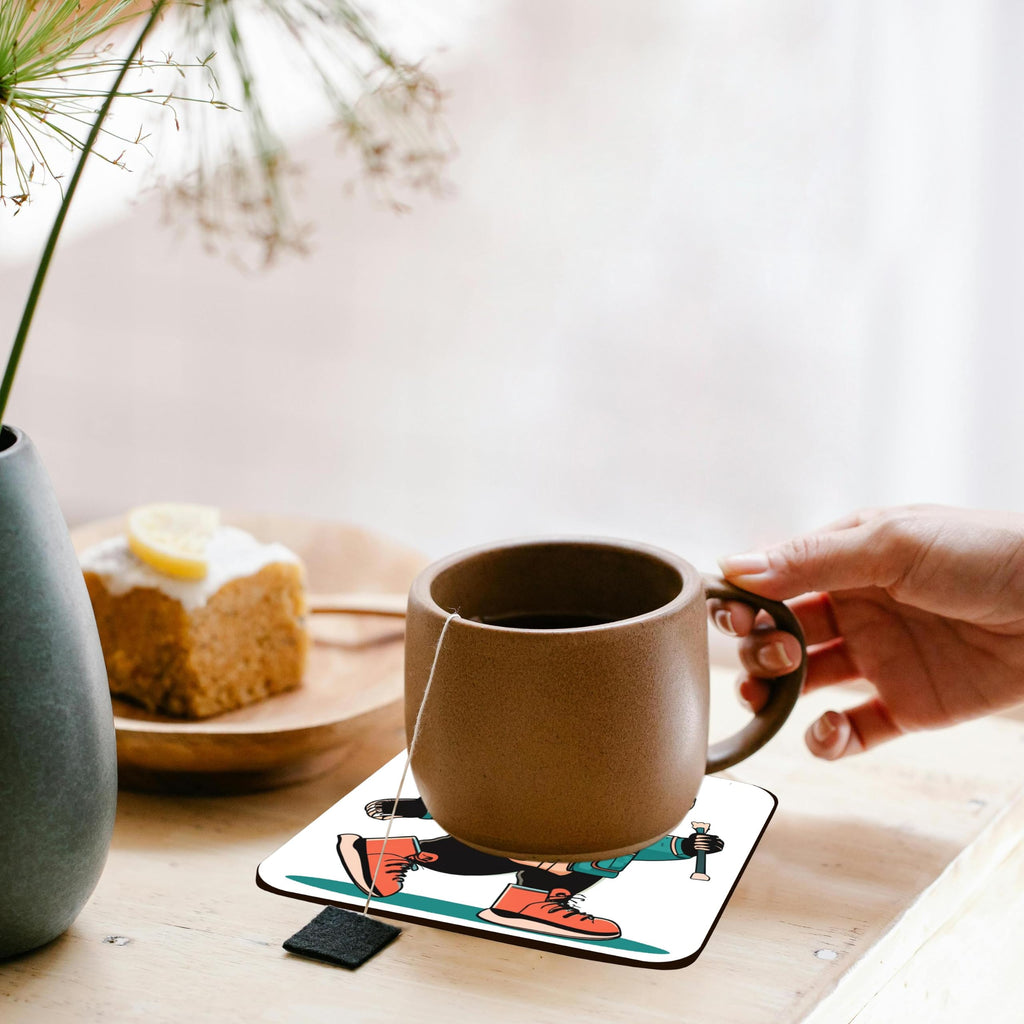 Set of 4 Cork Coasters N101