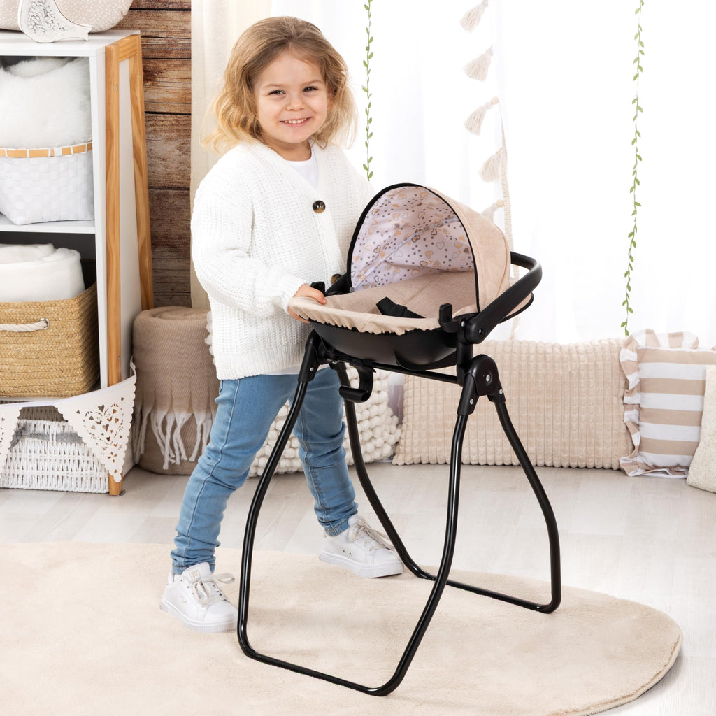 4-in-1 Doll Highchair, Swing, Bed & Car Seat P244