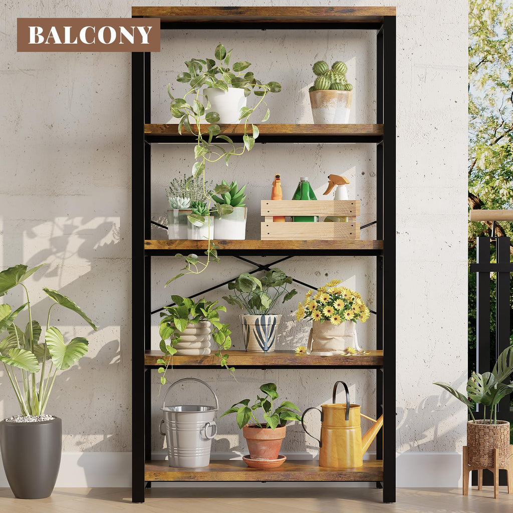 5-Tier Adjustable Bookshelf S5588