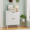 Farmhouse Shoe Storage Cabinet with Flip Drawers N9674