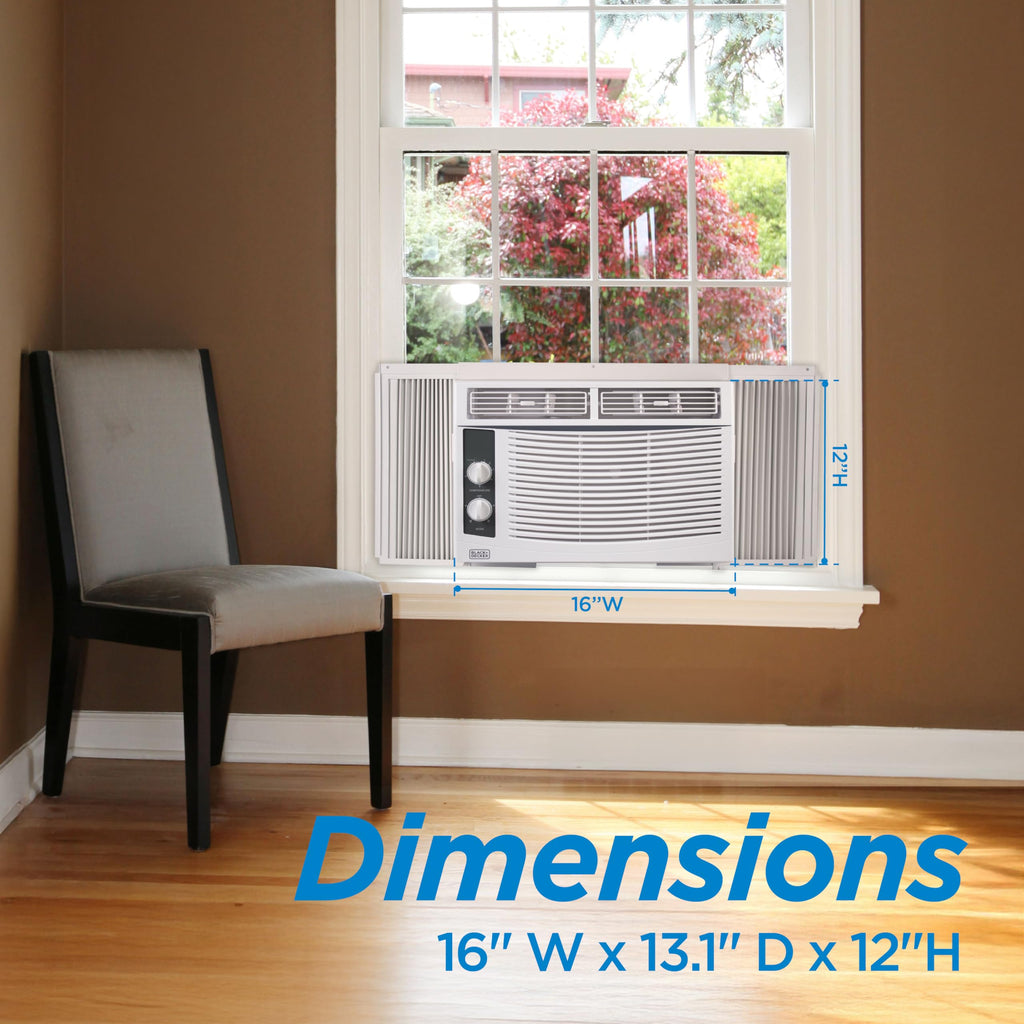 White 5,000 BTU Window Air Conditioner Q233