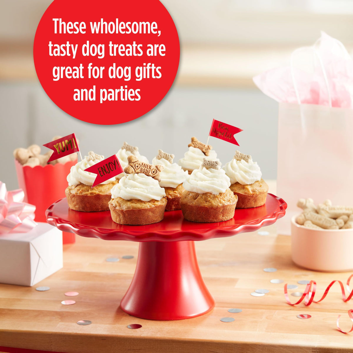 Birthday Cake Dog Treats 8 Oz N5709