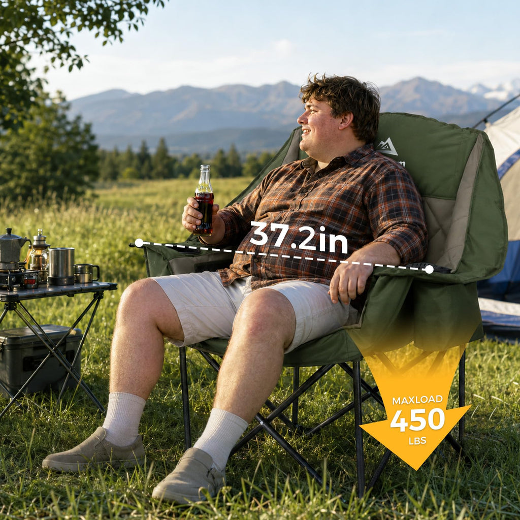 Oversized Camping Chairs 2 Pack V563558