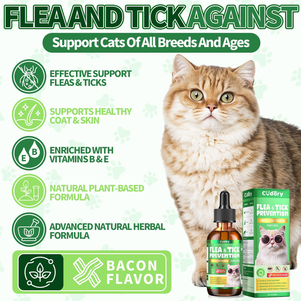 Flea & Tick Support for Cats Chews X483552