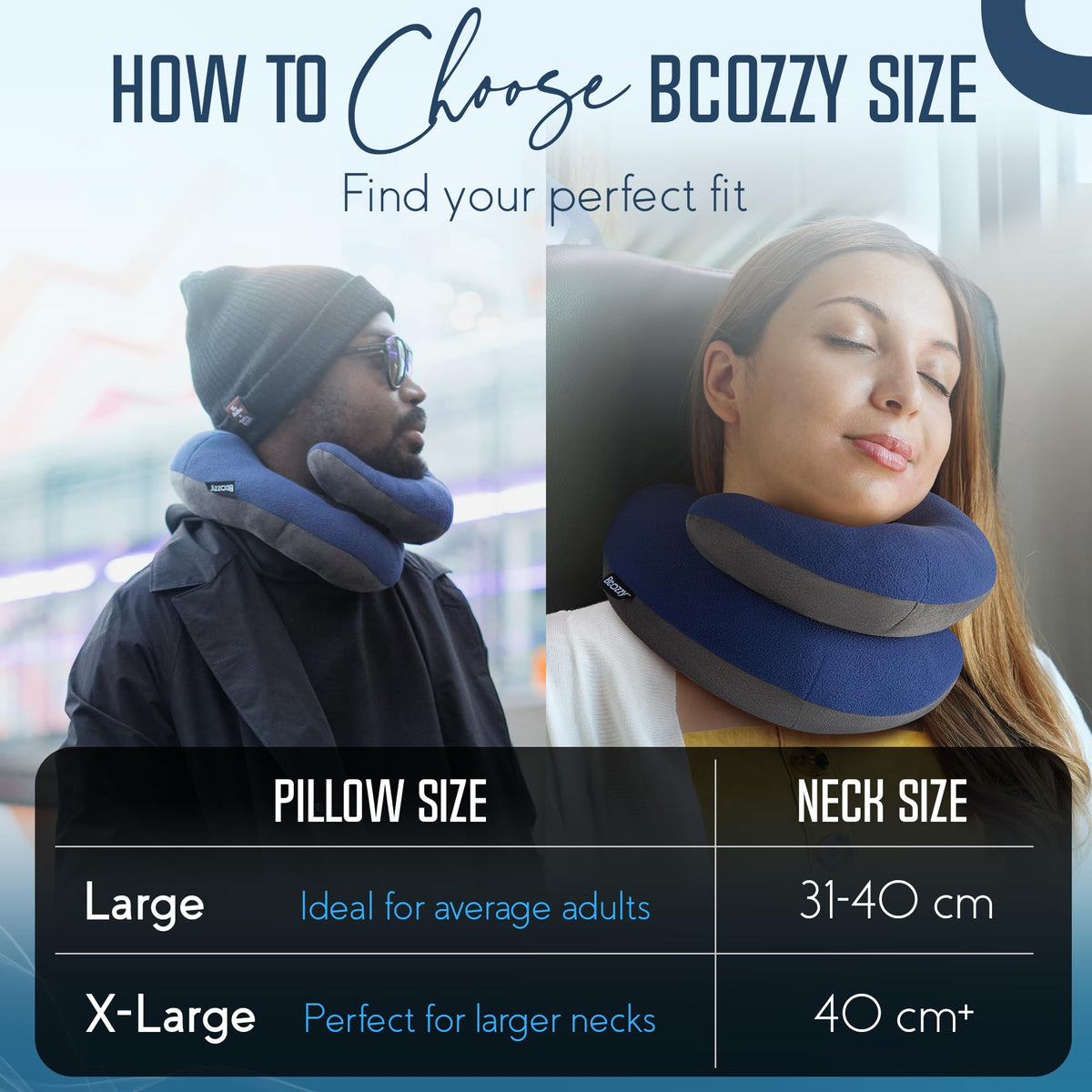 Soft Adjustable Travel Neck Pillow with Carry Bag F8158