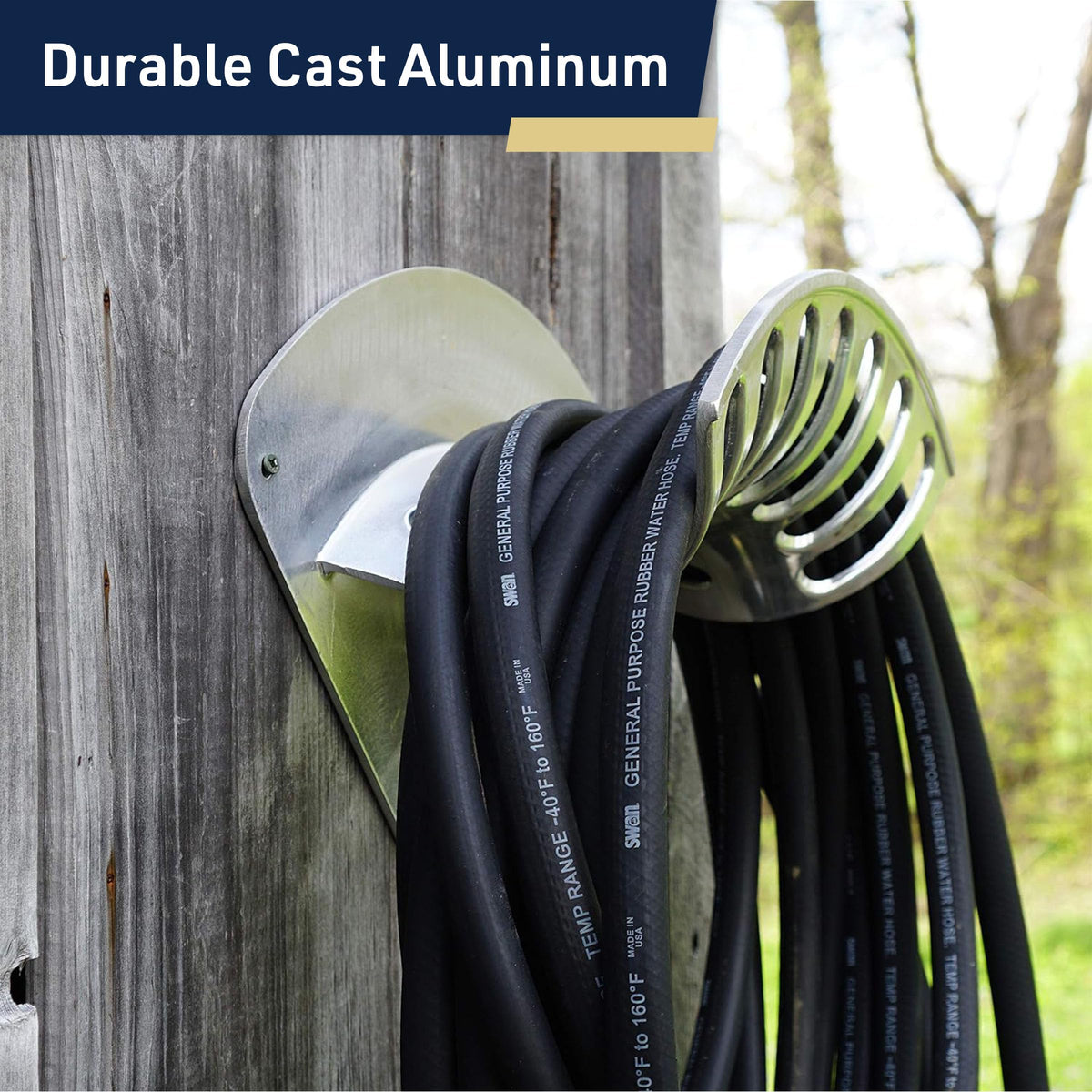 Garden Water Hose Holder for 200ft 1/2" Hosing N409