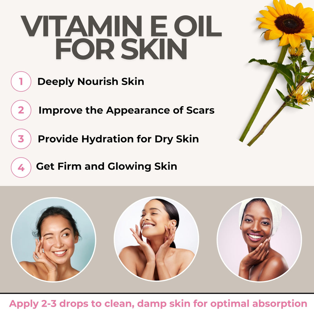 100% Natural Organic Vitamin E Oil 1 oz E7840