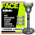 Razor with 1 Handle and 4 Blade Refills A403