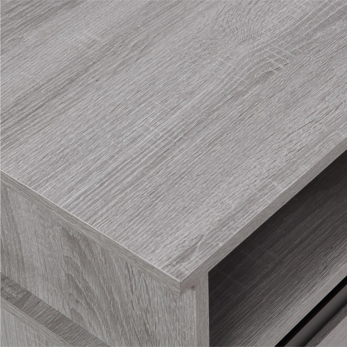 65" Grey TV Stand with Sliding Doors J25234