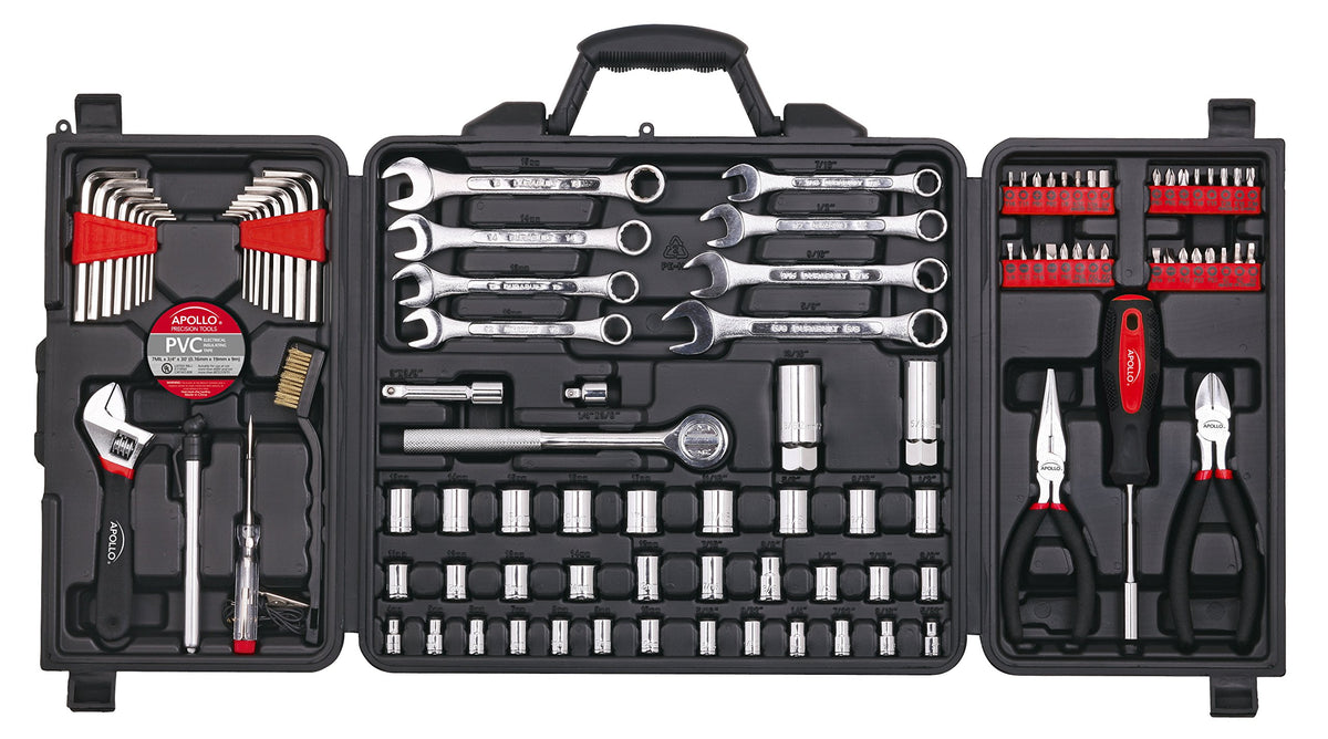 101 Piece SAE and Metric Mechanic Tool Set J56198