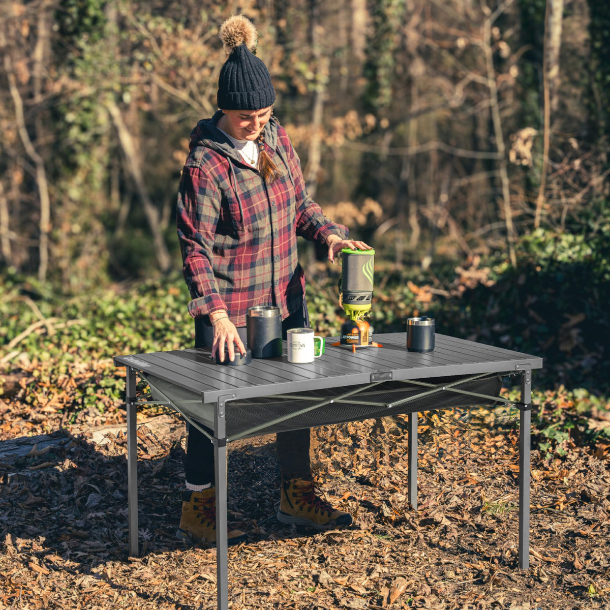 Portable Aluminum Camping Table G4341