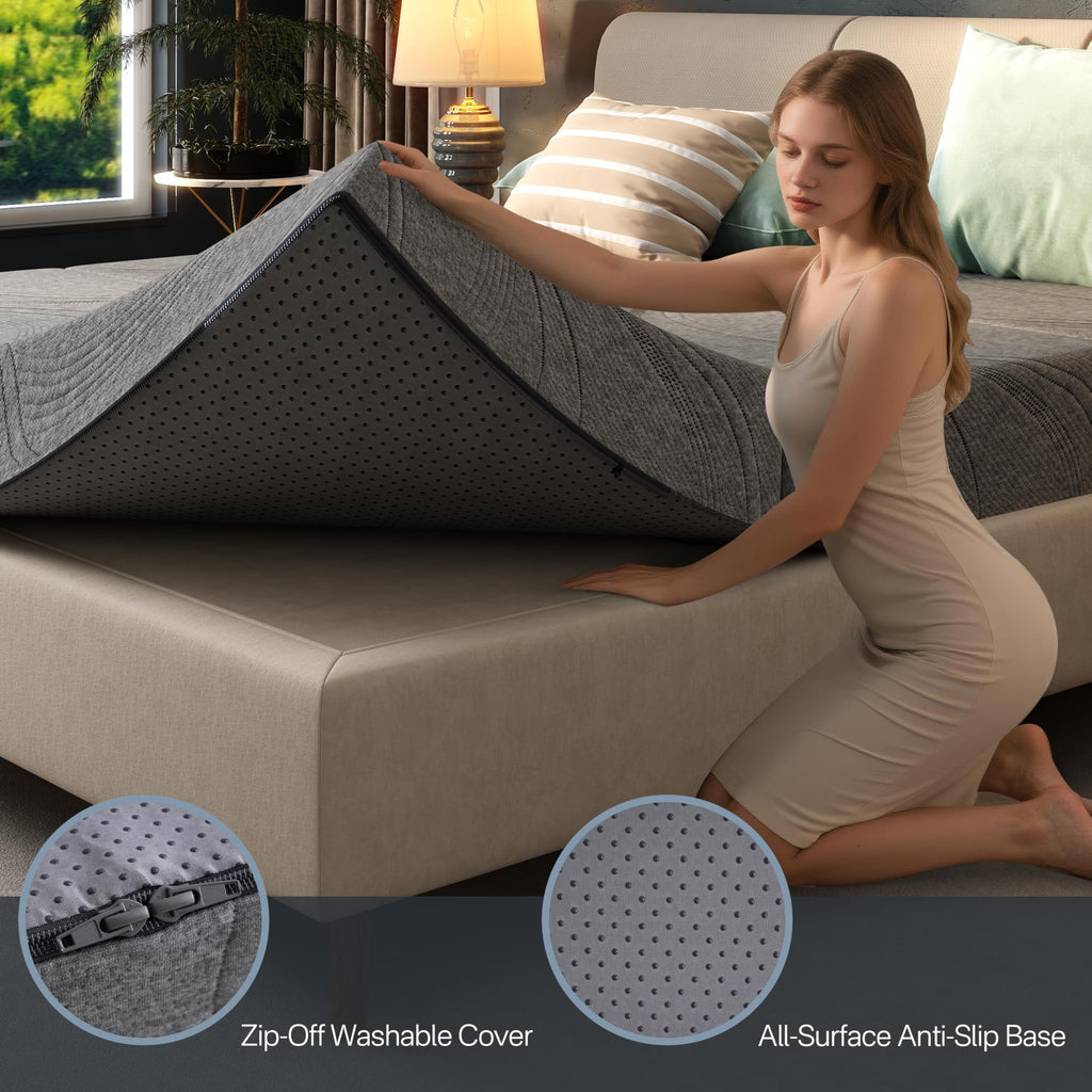 4 Inch Memory Foam Foldable Mattress O457