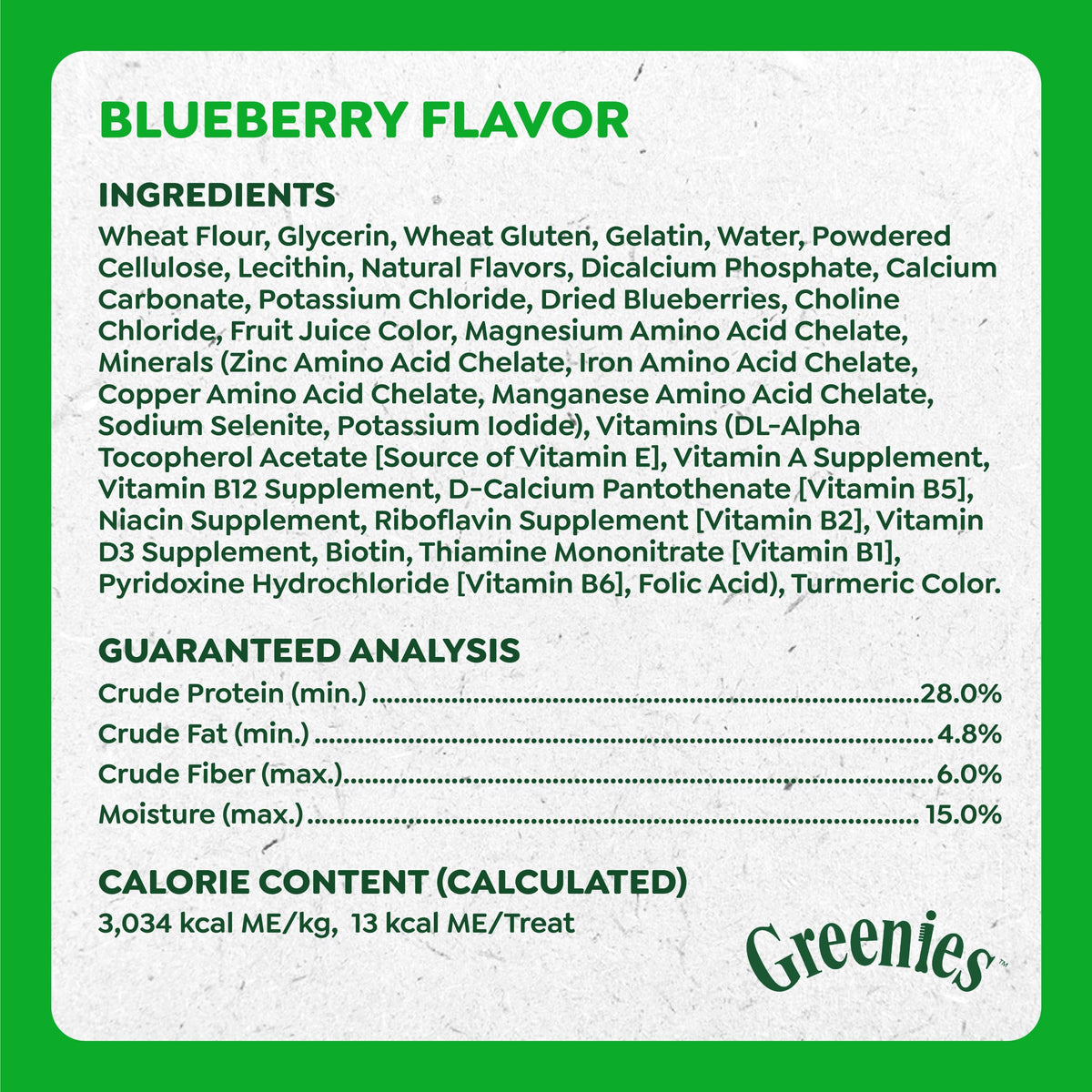 Blueberry Flavor Dog Treats 10.3 oz T770223
