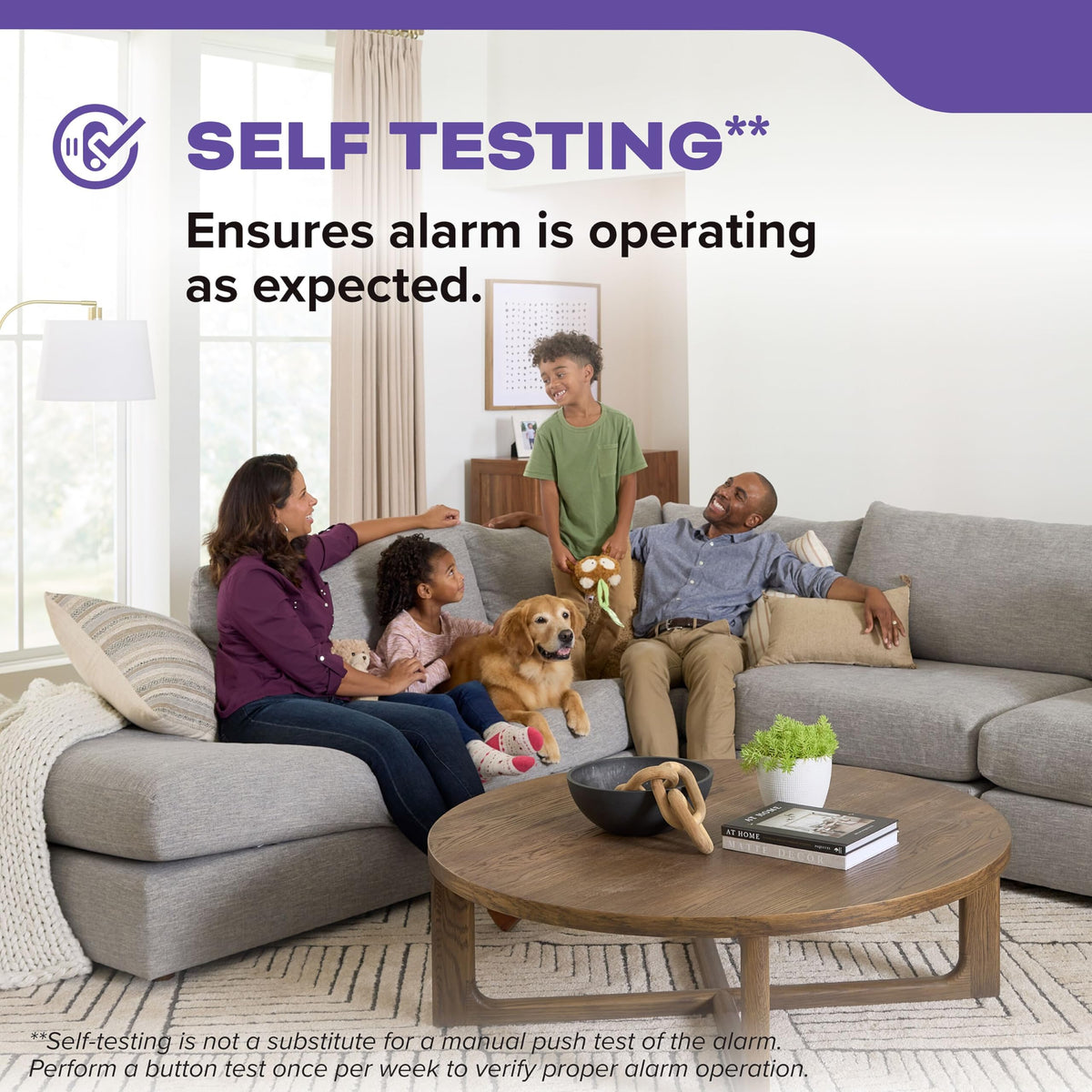 Smoke & Carbon Monoxide Detector, AA Battery-Powered, 3 Pack W107574