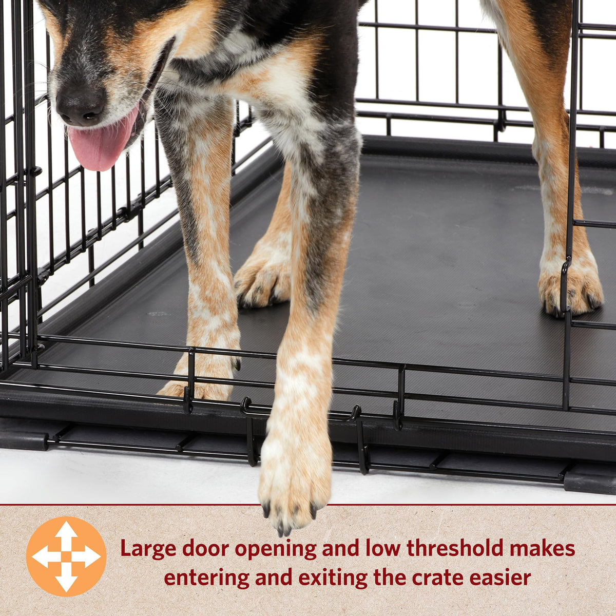 42-Inch Double Door Crate H81048